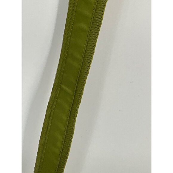 Lug Quilted Crossbody Bag With Adjustable Strap & Zipper Pocket - Olive Green - Picture 4 of 6